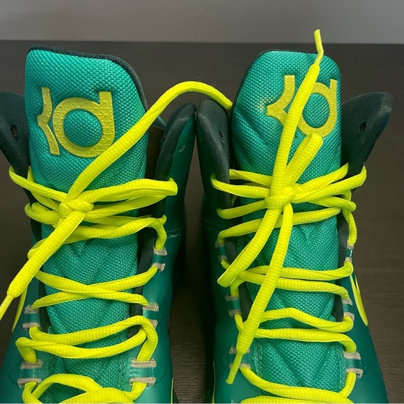 KD-5 Hulk Green Men's Basketball Shoes Nike Zoom Size 12 - Picture 7 of 13